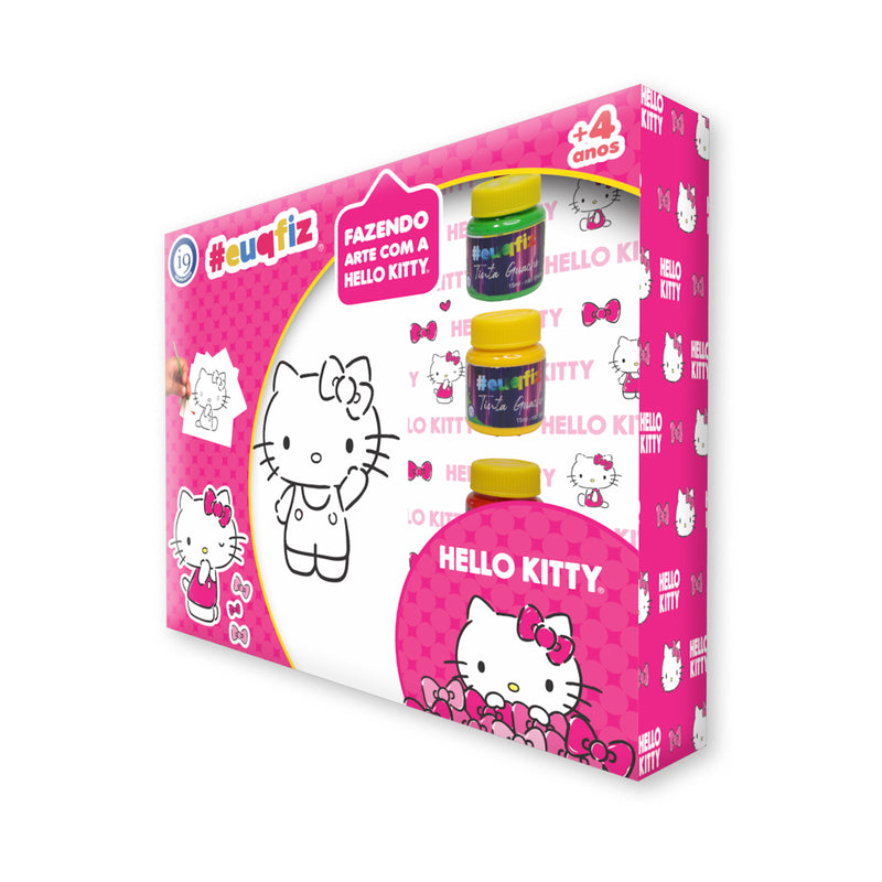 #EUQFIZ FAZENDO ARTE HELLO KITTY