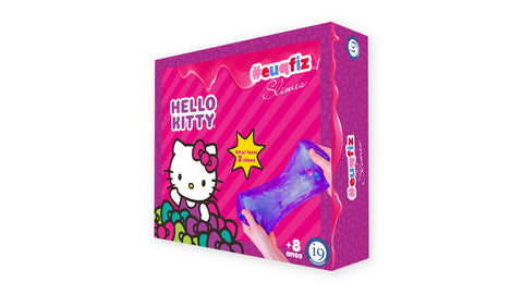 #EUQFIZ 2 CLEAR SLIMES Hello Kitty